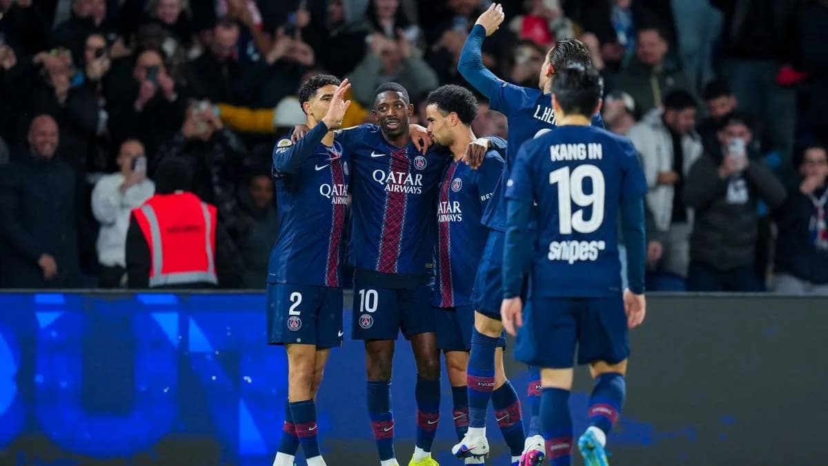 Ligue 1 : Le Paris Saint-Germain creuse l'écart, Lens et Marseille marquent le pas