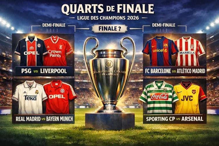 Ligue des champions : Analyse complète des quarts de finale après les matchs aller
