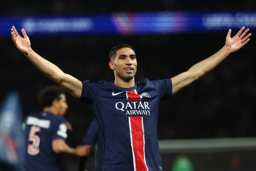 PSG : Achraf Hakimi, absent majeur des nommés au prix Marc-Vivien Foé