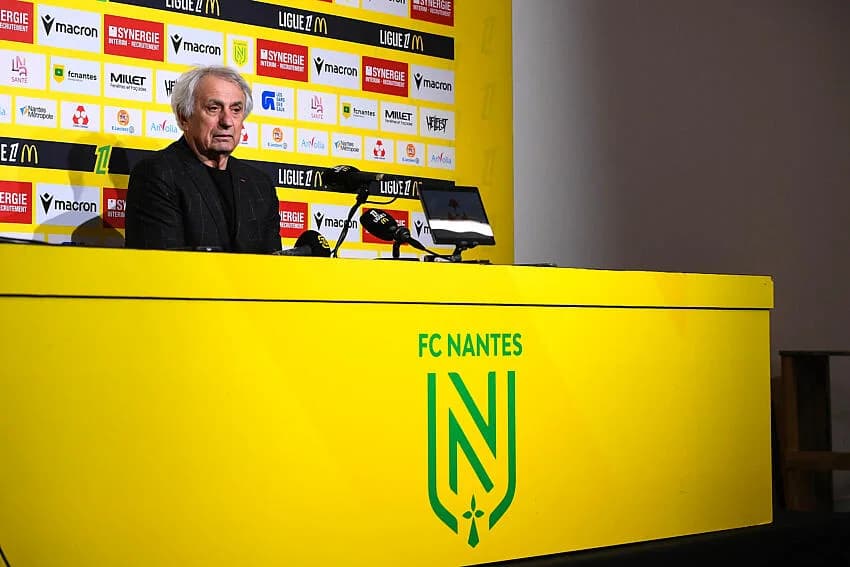 FC Nantes : Halilhodzic révèle un échange positif avec Waldemar Kita après le nul contre Auxerre