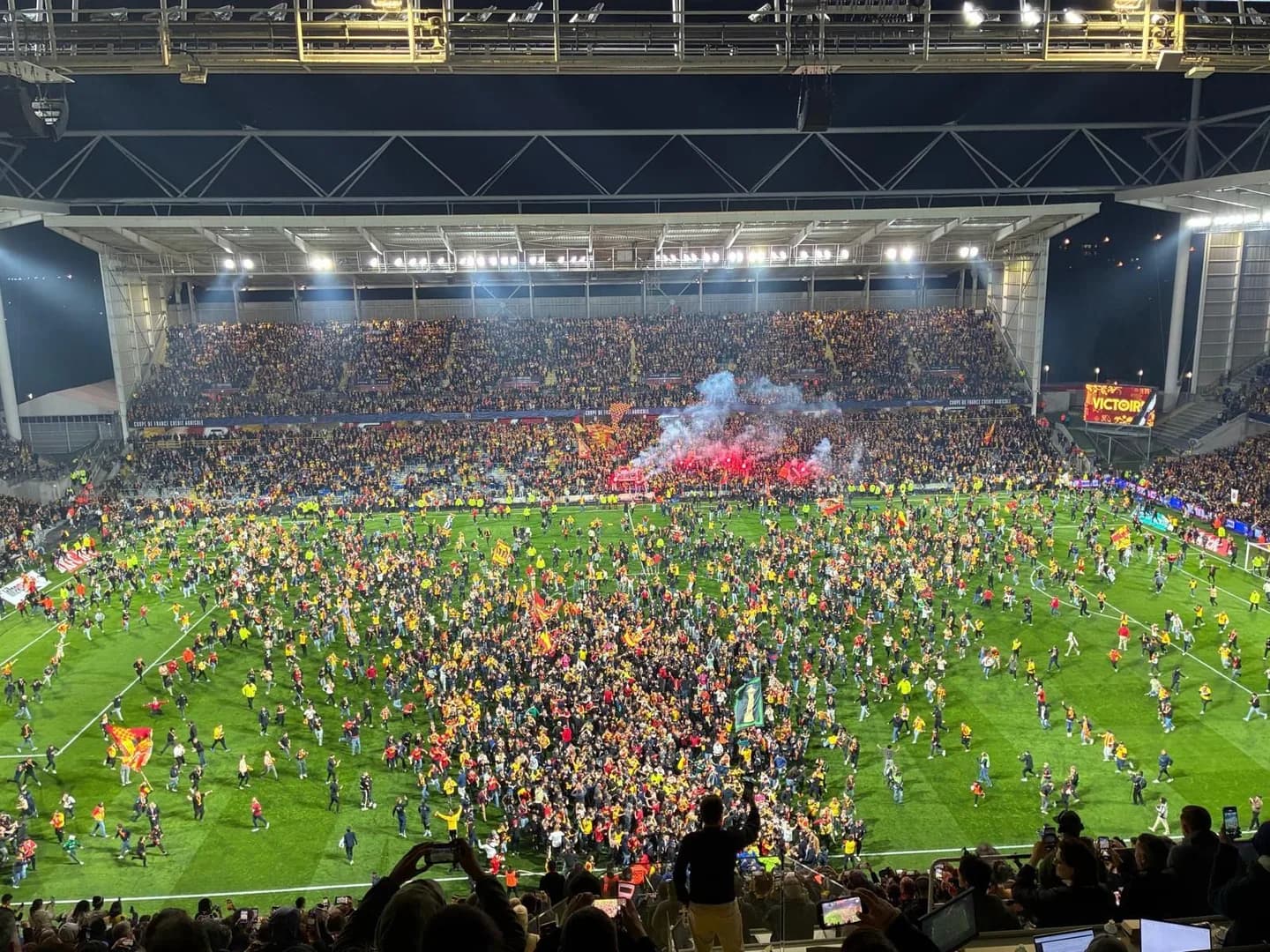 Coupe de France : des écrans géants pour suivre Lens - Nice en ville