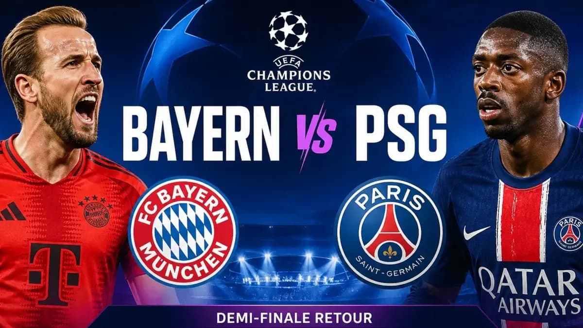 PSG : composition surprise pour défier le Bayern en demi-finale de Ligue des Champions