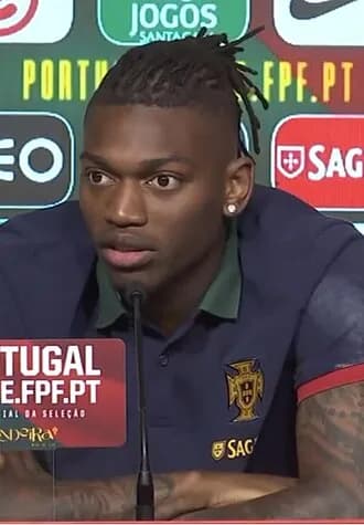 Rafael Leão : l'ailier de l'AC Milan expulsé face au Chili