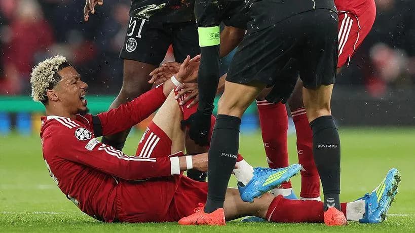 Blessure d’Hugo Ekitike face au PSG : un coup dur pour la fin de saison et la Coupe du Monde
