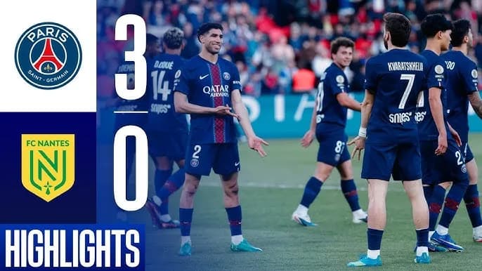 PSG vs Nantes : un duel entre ogre du football et crise profonde