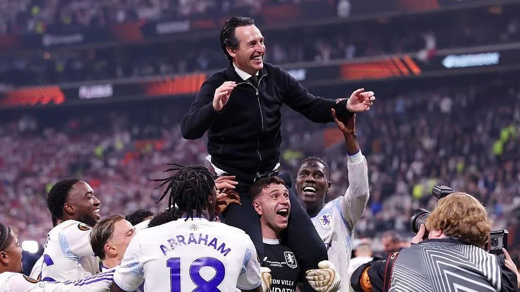 Aston Villa : Le triomphe européen inattendu d'Emery et Martinez