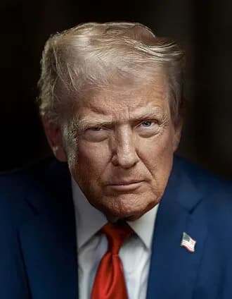 Donald Trump aux côtés des vainqueurs de la Coupe du monde